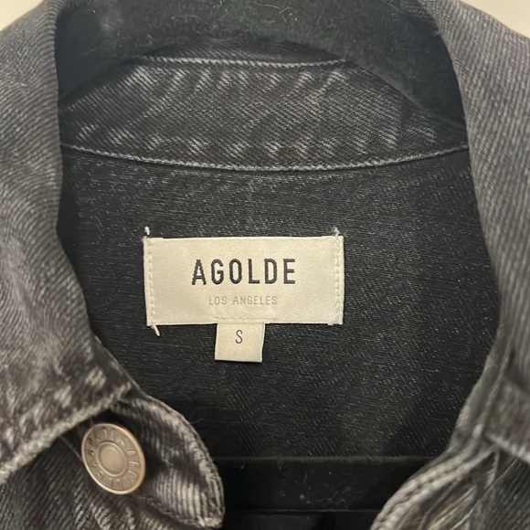 Agolde black denim boiler suit - straight leg - Picture 3 of 4